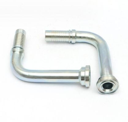 Hydraulic Flange 87391 3000 Psi 90 Degree Elbow Fitting Adapter for Pipe Lines Connect