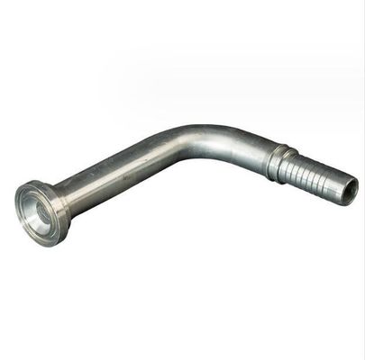 Round Head Stainless Steel 90 Elbow Flange Fittings for Hydraulic Hose 3000psi