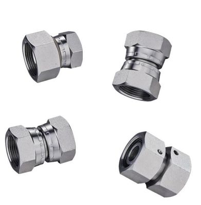 Galvanized Sheet Round Head Stainless Pipe Adapter High Pressure Hydraulic Fittings