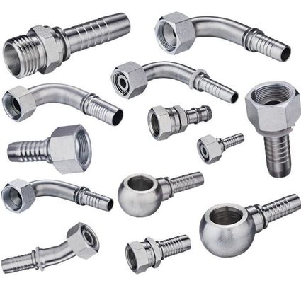 Galvanized Sheet Round Head Stainless Pipe Adapter High Pressure Hydraulic Fittings