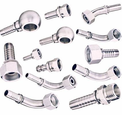 Pipe Adapter Hydraulic Fittings Combination Joint Fittings Excavator Fittings Galvanized Sheet
