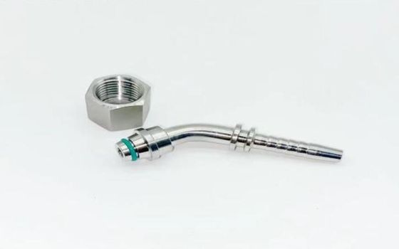 Performance 45 Degree Metric Female 24 Cone O-Ring Pipe Fitting Combination Joint Fittings