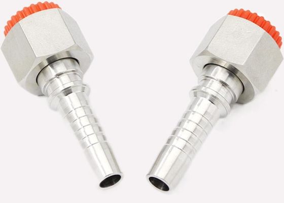 Female Metric 24 Degree Cone Hydraulic Hose Fitting 20411 20511 for Pipe Lines Connect