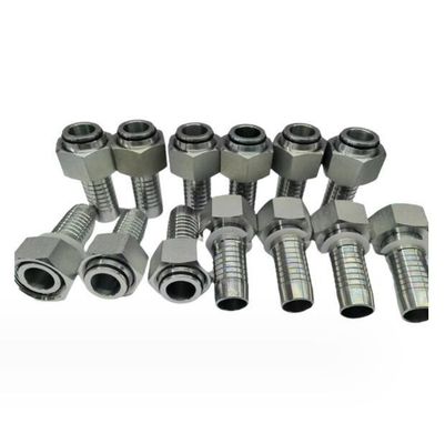 Hexagon Head Pipe Adapter Metric Female 24 Cone Elbow O Ring Hydraulic Fitting for Hose