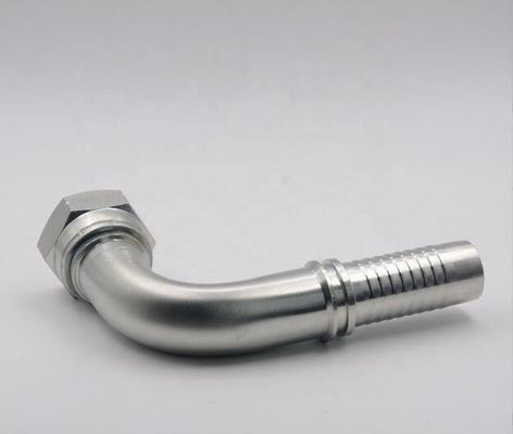 90 Degree Bsp Female 60 Degree Cone 22691 Hydraulic Nipple Hose Connector Combination Joint Fittings