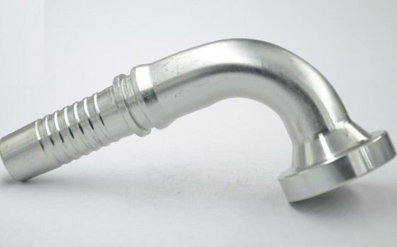 Female CNC Technology Hydraulic Flange Connector Fitting for 9000 Psi Hydraulic Hose