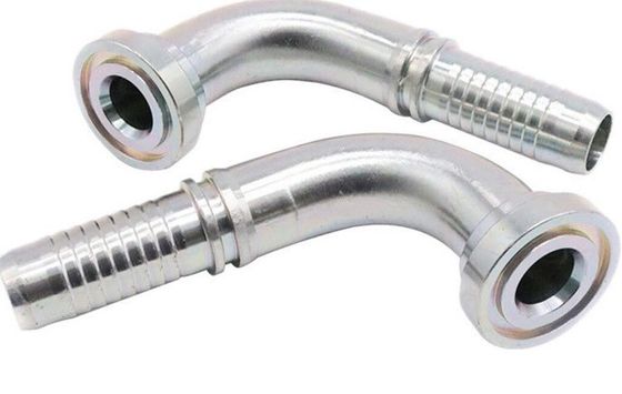 Stainless Steel Flange Swaged Hose Fitting 6000psi 87691 hydraulic hose flange