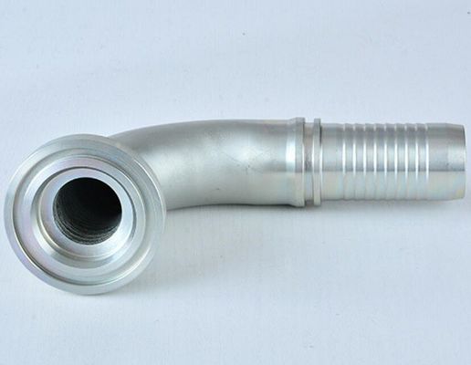 90 Degree SAE Flange 6000 Psi ISO 12151-3--SAE J516 High Pressure Hose Flange Fitting