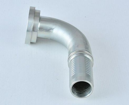 90 Degree SAE Female 6000 Psi Flange Hydraulic Hose Fitting for Pipe Lines Connect Sell