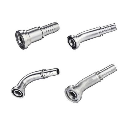 SAE Standard Forging Galvanized 3000 Psi Metric Hydraulic Fitting Stainless Steel 87341