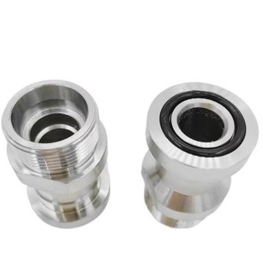 Male Connection Metric Bite Type SAE Flange 3000 Psi Adapter Fitting with Round Head