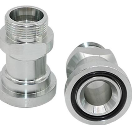Carbon Steel Metric Male Hydraulic Tube Adapter Bite Type Metric
