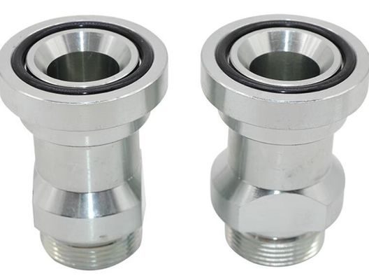 Male Connection Metric External Thread Flange Transition Joint For Hydraulic Fitting
