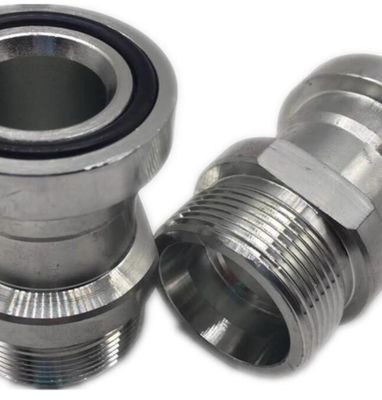 Stainless Steel Hydraulic Hose Ferrule Fittings Adapter Connector Pipe Fittings Flange Couplings 1CFL