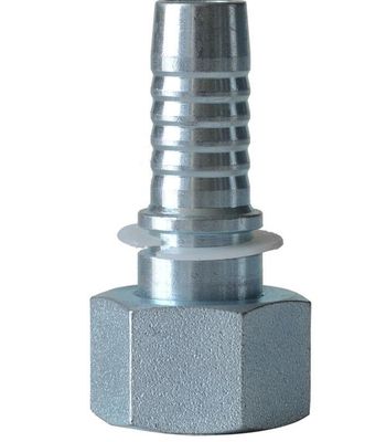 20411 Metric Female 24 Cone O-Ring L. T. Straight Hydraulic Hose Ferrule End Fittings