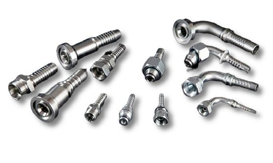 OEM Reusable Galvanized Adapter For Metric Quick Coupling Hydraulic Hose Fitting