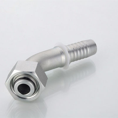 OEM Reusable Galvanized Adapter For Metric Quick Coupling Hydraulic Hose Fitting