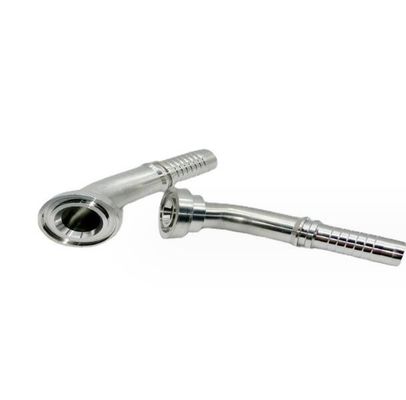 Flange Series Stainless Steel Connector For Hydraulics One Piece Hose Fitting 87641
