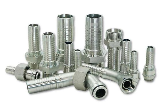 OEM Stainless steel Hydraulic Hose Fittings With NPT JIC SAE BSP METRIC ORFS Thread