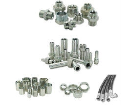 OEM Stainless Steel Durable Hydraulic Tube Fitting Hydraulic Hose Fitting Assembly Ferrule Nut
