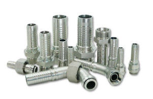 OEM Stainless steel Hydraulic Hose Fittings With NPT JIC SAE BSP METRIC ORFS Thread